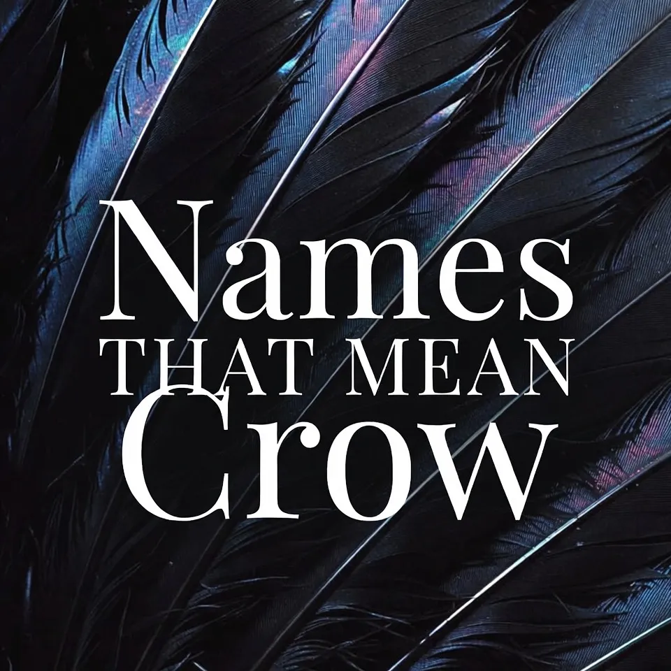 Names That Mean Crow