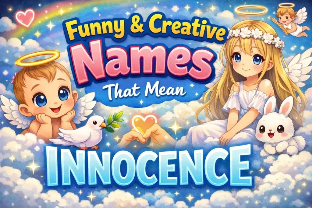 Funny & Creative Names That Mean Innocence