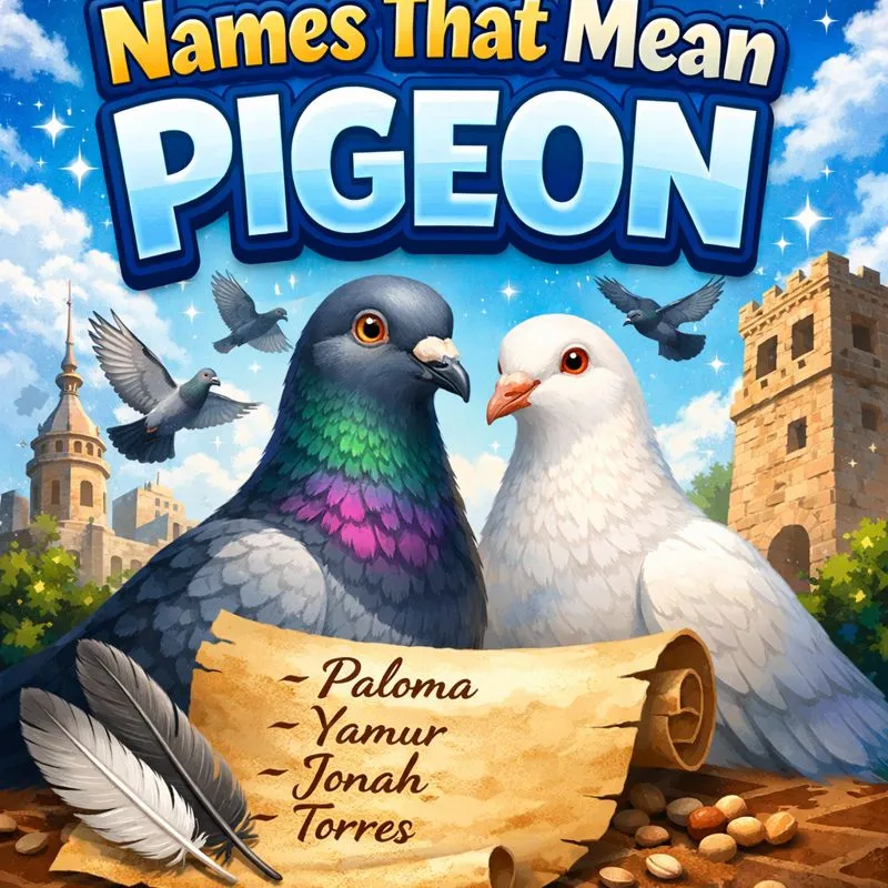 Names That Mean Pigeon