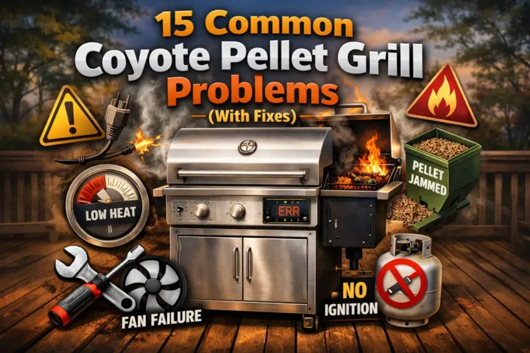 Coyote Pellet Grill Problems