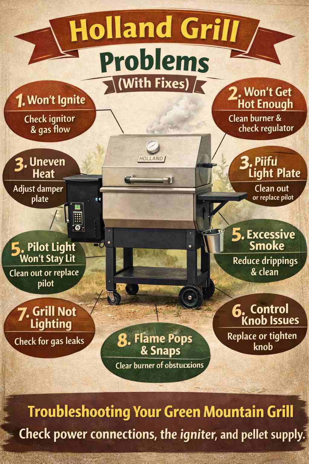 Holland Grill Problems