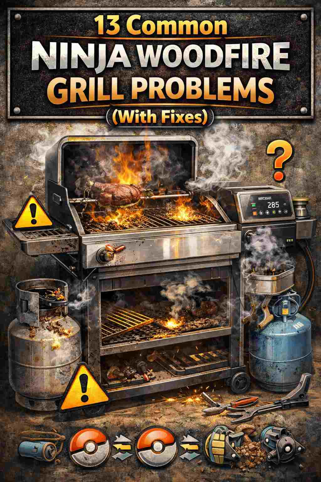 Ninja Woodfire Grill Problems