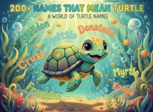 Names That Mean Turtle