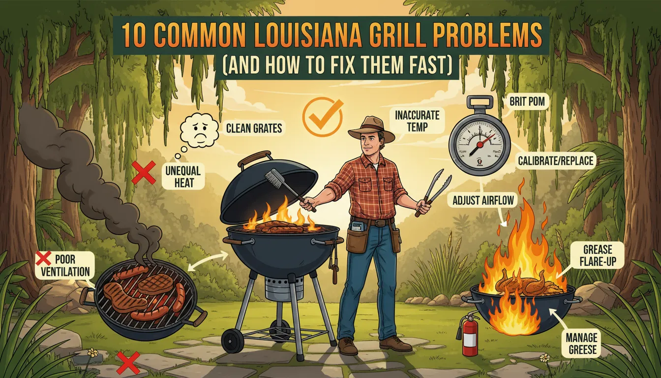 Louisiana Grill Problems