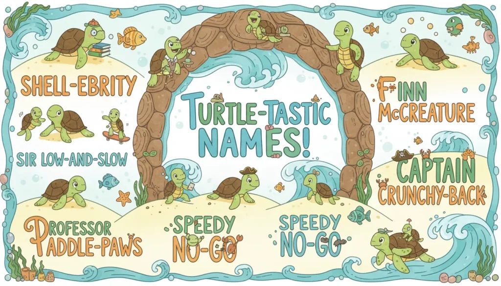 Funny & Creative Names That Mean Turtle