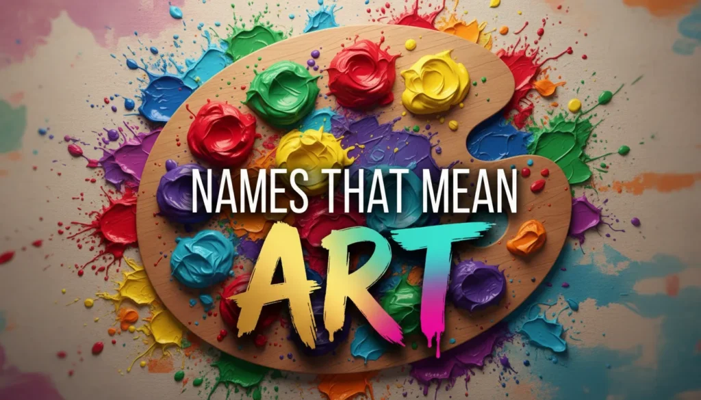 Names That Mean Art