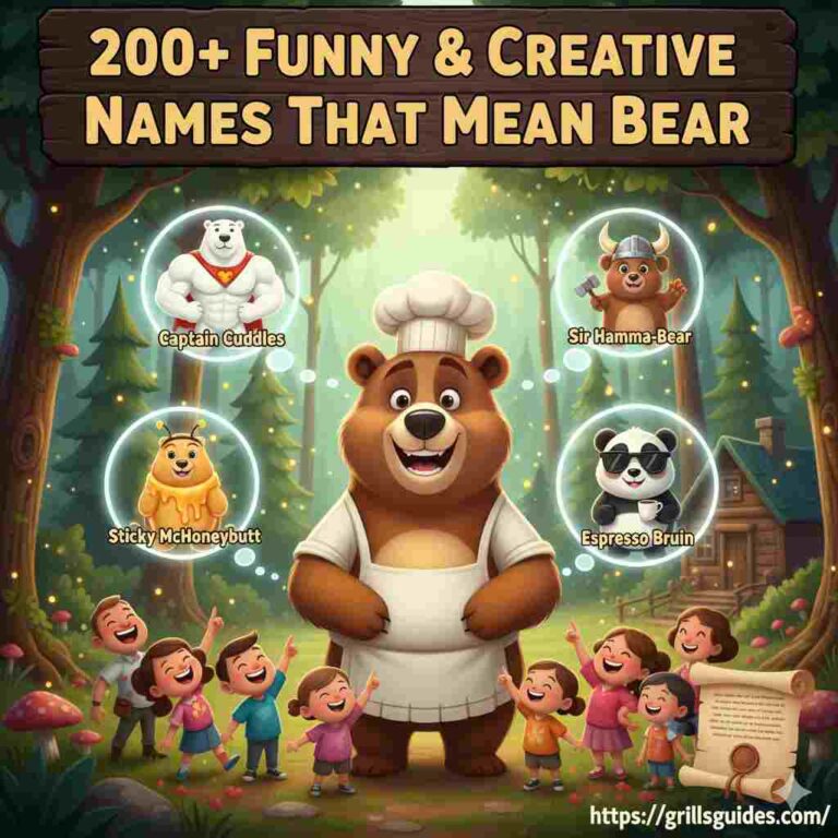 Names That Mean Bear